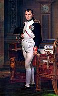 Napol&eacute;on dans son cabinet de travail