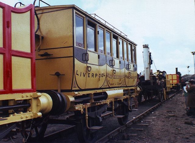 File:Replica Rocket and coach.jpg