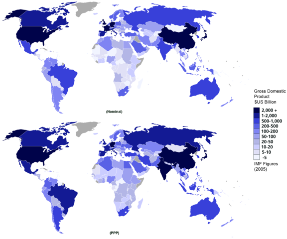 File:Gdp nominal and ppp 2005 world map single colour.png