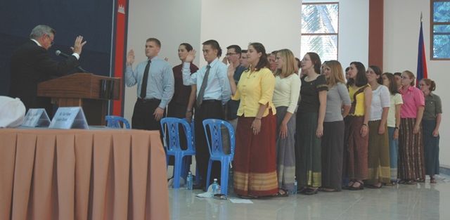 File:Peace Corps Volunteer swearing in Cambodia, 2007.jpg