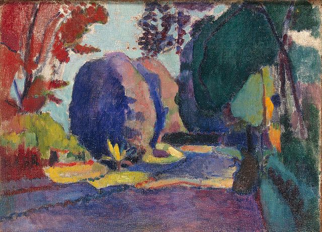 File:Matisse - Luxembourg Gardens (1901).jpg