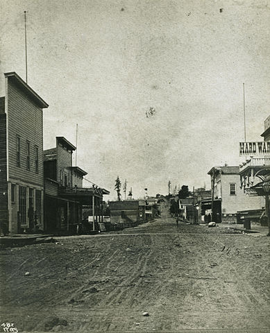 File:Seattle - First Ave at Columbia c. 1870.jpg