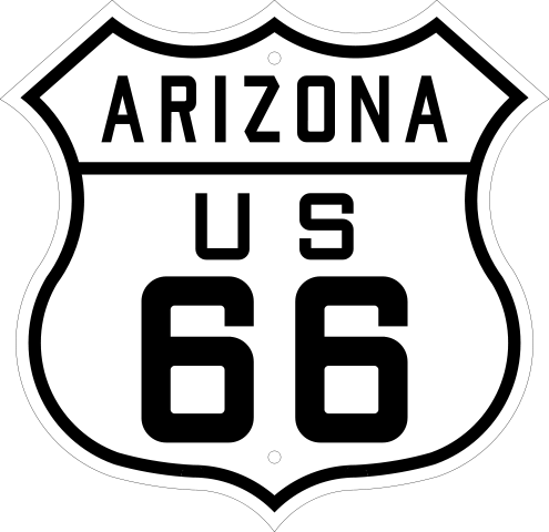 File:US 66 Arizona 1926.svg