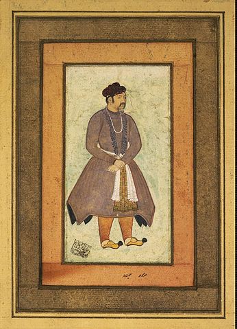 File:Potrait of Akbar by Manohar.jpg