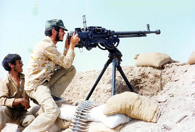 File:Iranian soldier shooting with DShk.jpg