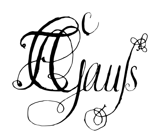 File:Carl Friedrich Gau&szlig; signature.svg