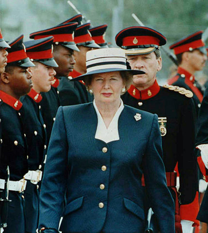 File:Thatcher reviews troops.jpg