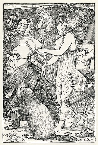 File:Lewis Carroll - Henry Holiday - Hunting of the Snark - Plate 6.jpg