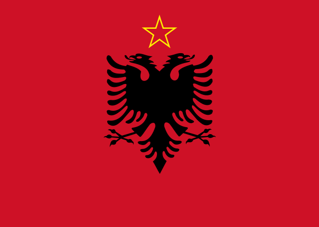 File:Flag of Albania 1946.svg