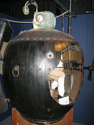 File:Turtle model at the Royal navy submarine museum.jpg