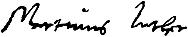 File:Martin Luther Signature.svg
