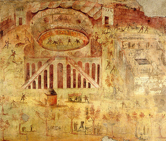 File:Pompeii - Battle at the Amphitheatre - MAN.jpg