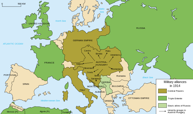 File:Map Europe alliances 1914-en.svg