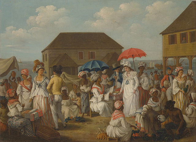 File:Agostino Brunias - Linen Market, Dominica - Google Art Project.jpg
