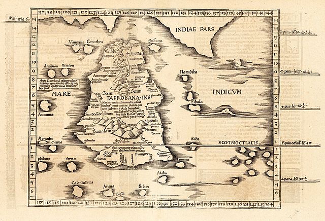 File:Ptolemy's Taprobana.jpg