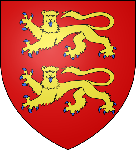 File:Blason duche fr Normandie.svg