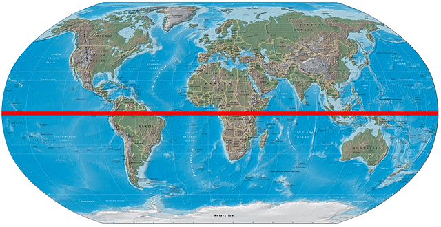 File:World map with equator.jpg