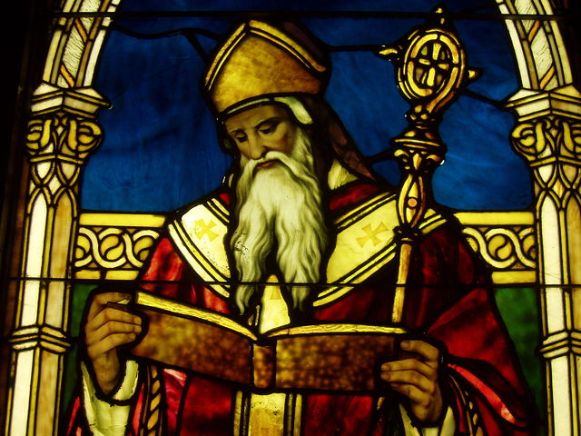 File:Tiffany Window of St Augustine - Lightner Museum.jpg