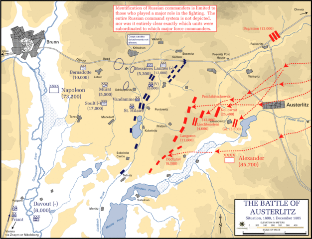 File:Battle of Austerlitz, Situation at 1800, 1 December 1805.gif
