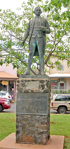 File:James Cook, Waimea Kauai.JPG