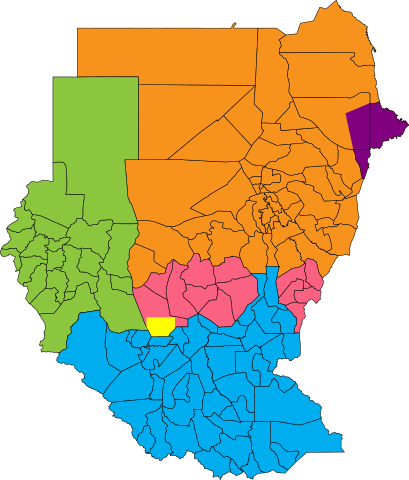 File:Political Regions of Sudan - July 2006.svg