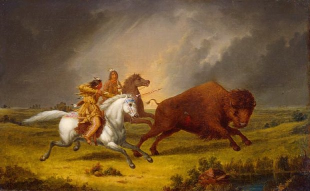 File:Kane Assiniboine hunting buffalo.jpg