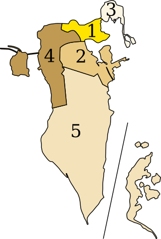 File:Governorates of Bahrain.svg